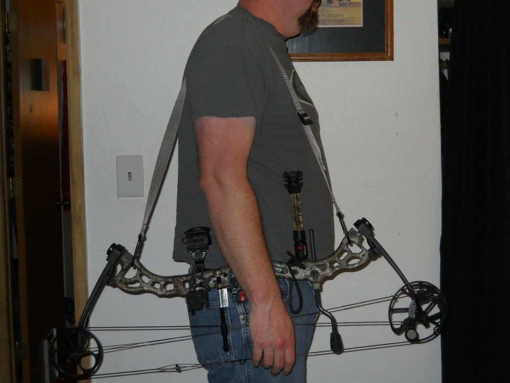 NEW Orange Adjustable Compound Bow Strap