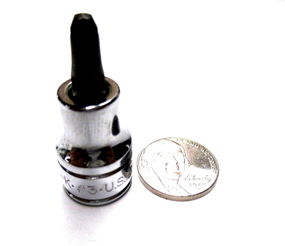 S-K Tools Phillips Bit Socket 3/8 Dr, #3 45483 SK *MADE IN THE USA*