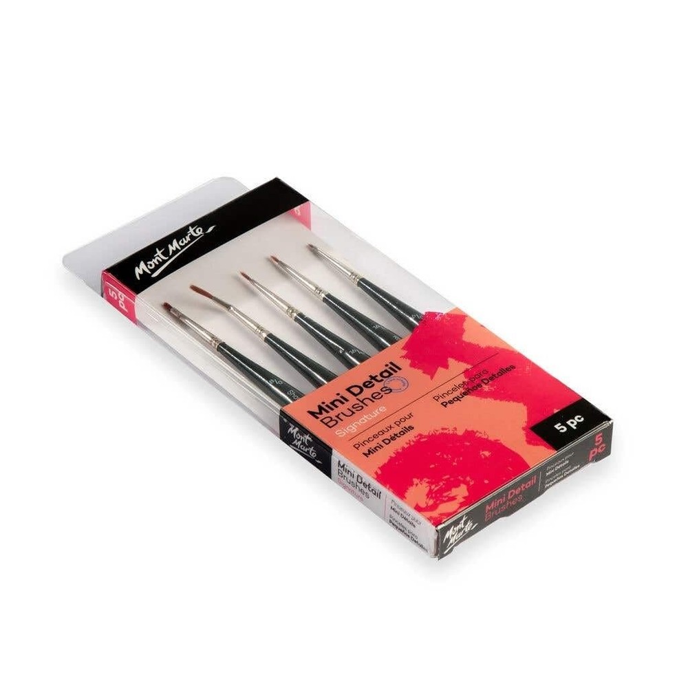 Mini Detail Brush Set 5pce