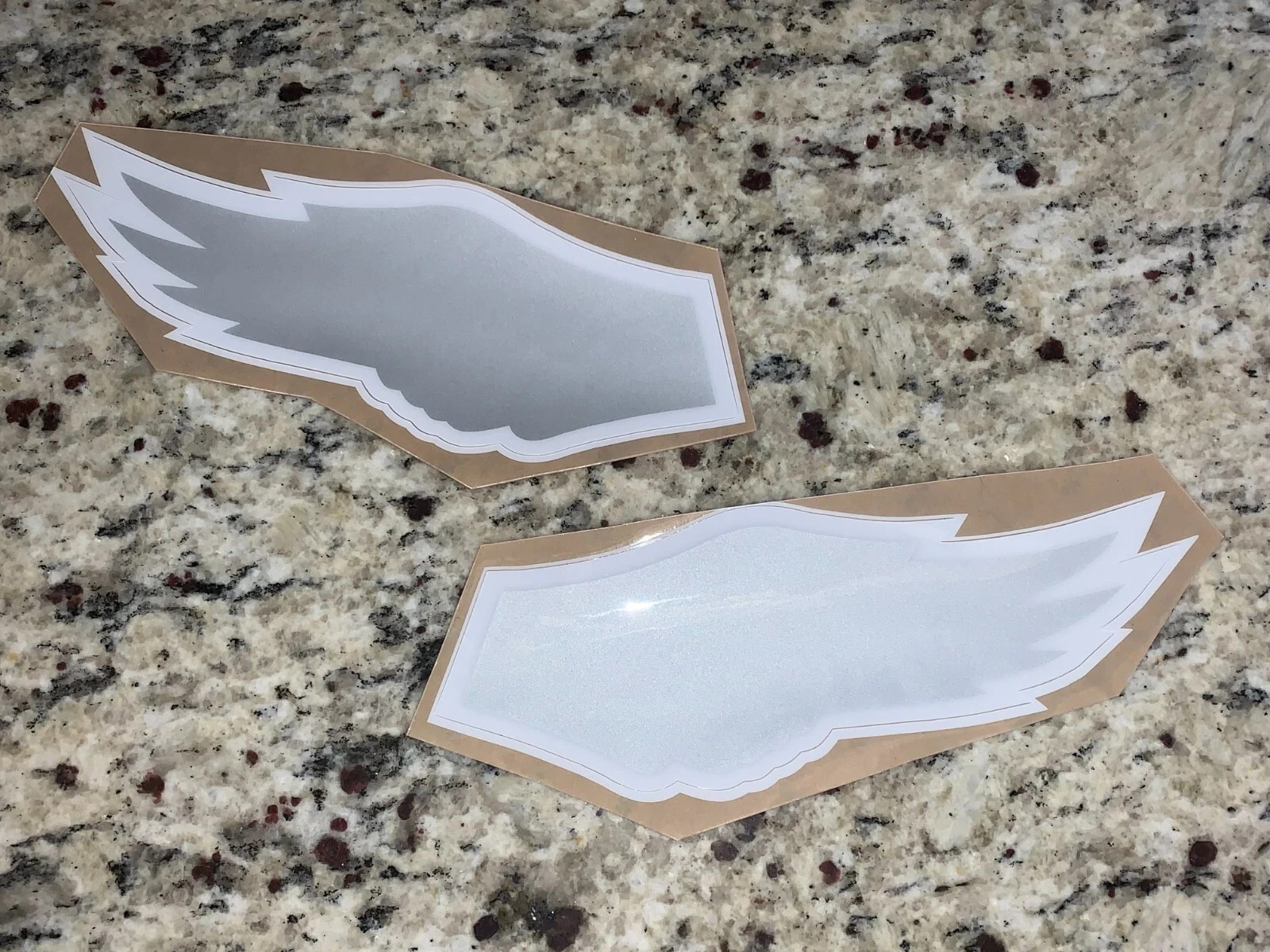 PHILADELPHIA Wings Football Helmet Numbers Decals FULL Size VARIOUS COLORS