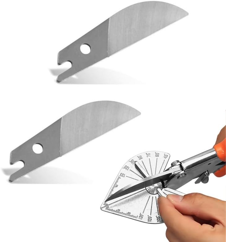 3 Pack Multi Angle Miter Shear Cutter Blade Replacement Universal Trunking...