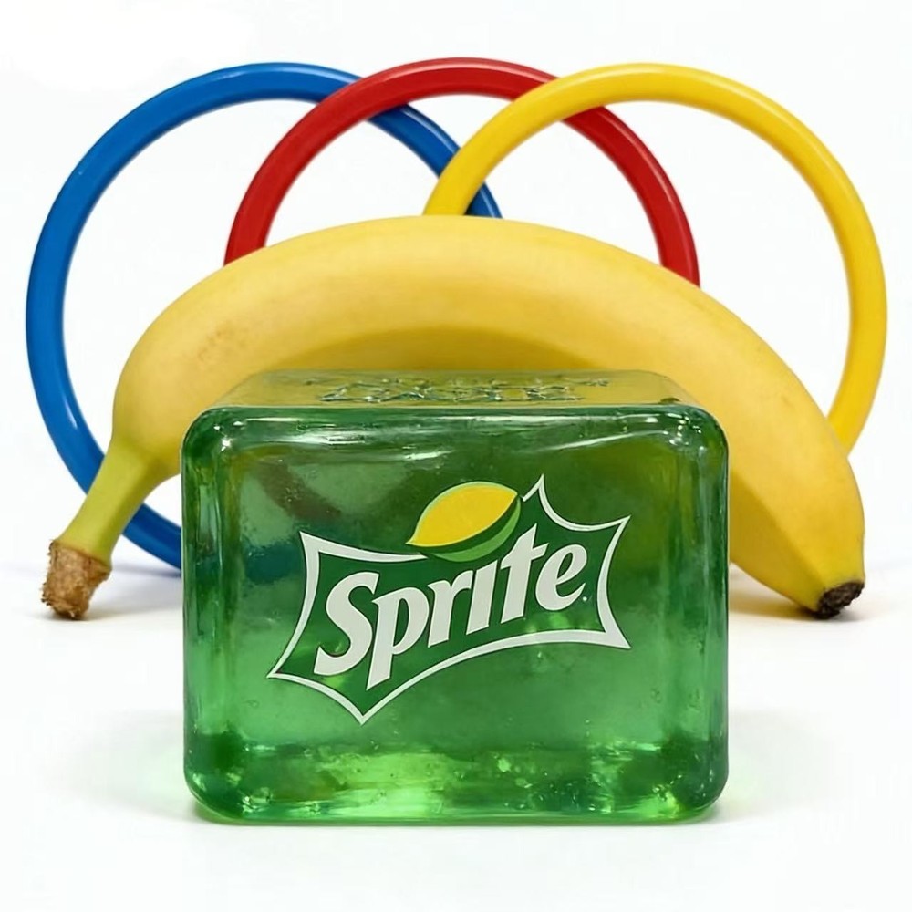 Needoh Limited Edition Sprite Nice Cube Suptid Squish