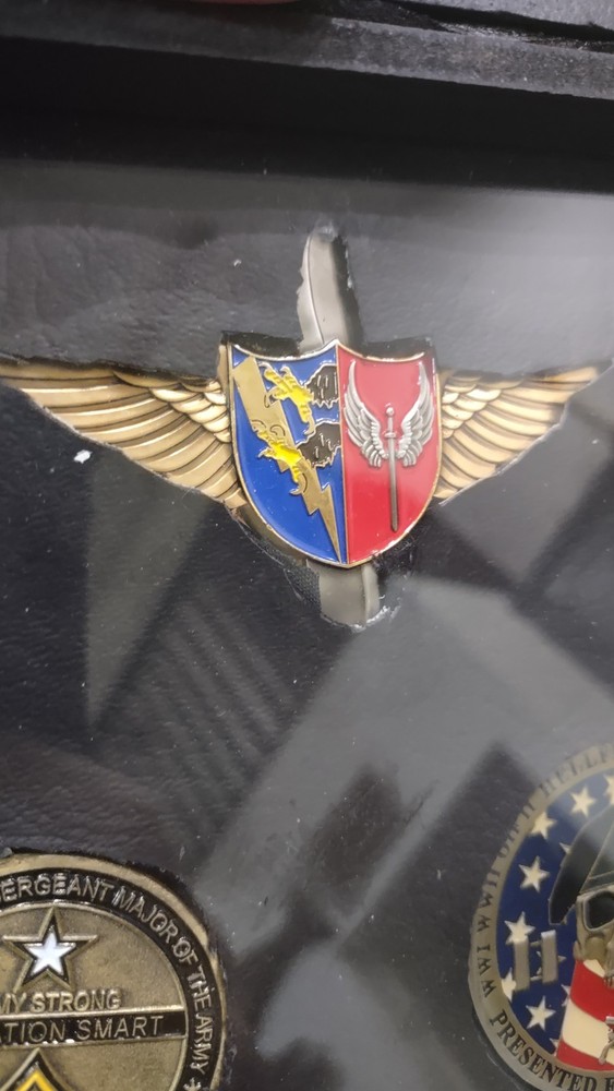 ARMY MEDAL WALL DISPLAY Real