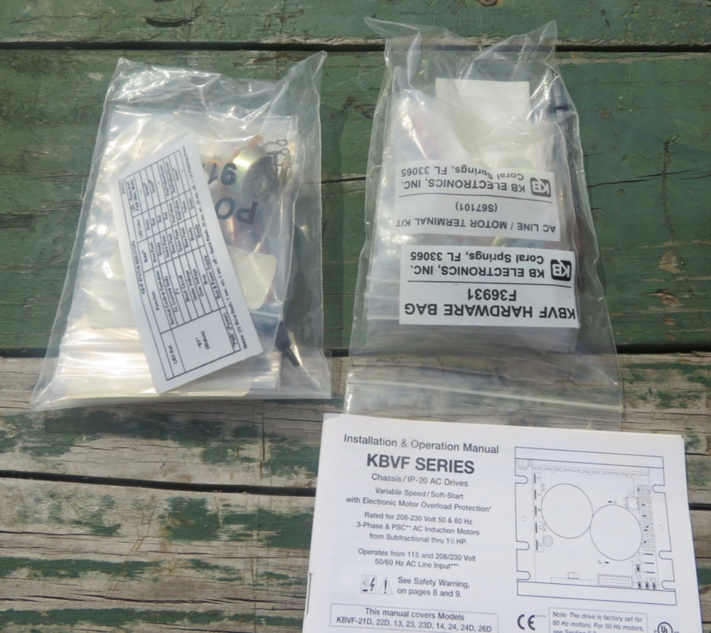 KB Electronics KBVF-14 Variable Frequency AC Drive Motor Speed Control