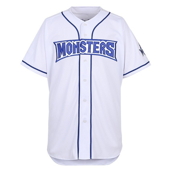 최강 MONSTERS CK Baseball Home White Jersey Uniform