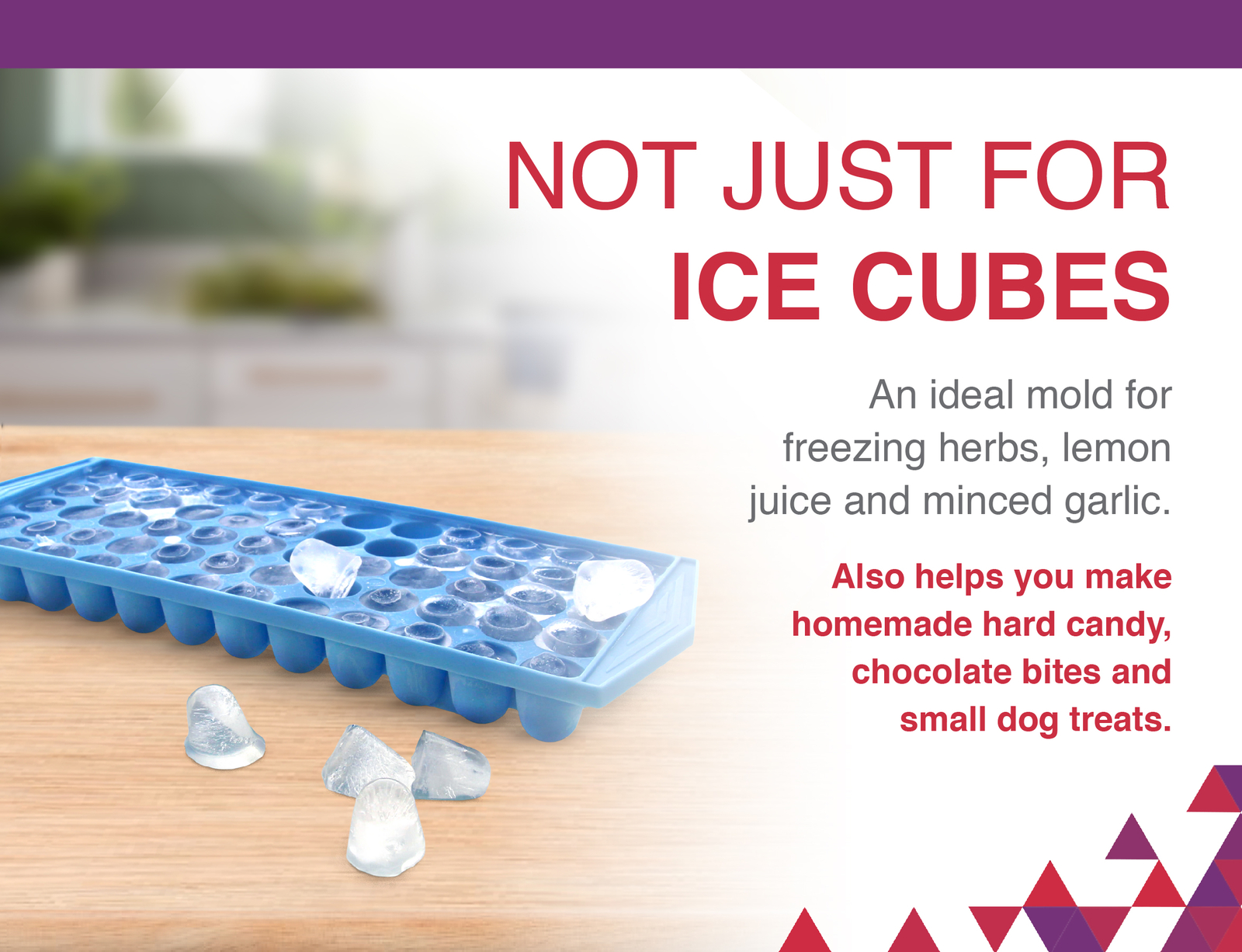 Arrow 60 Cube Ice Tray (3 Pack)