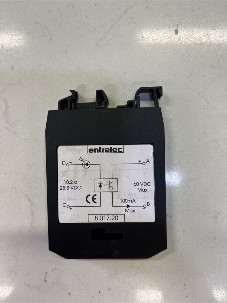 ENTRELEC 8 017.20 SOLID STATE RELAYS