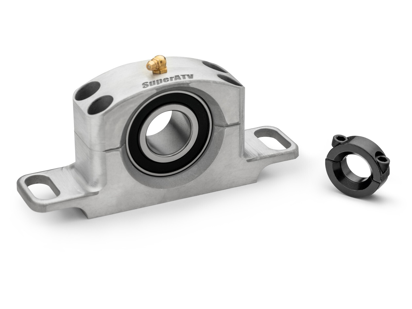 SuperATV Heavy Duty Cast Aluminum Carrier Bearing for Can-Am Maverick X3