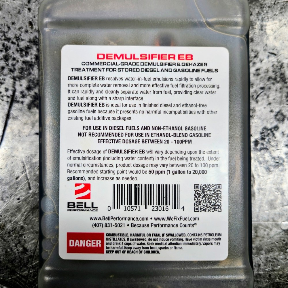 Bell Performance Fuel Demulsifier - 16 oz