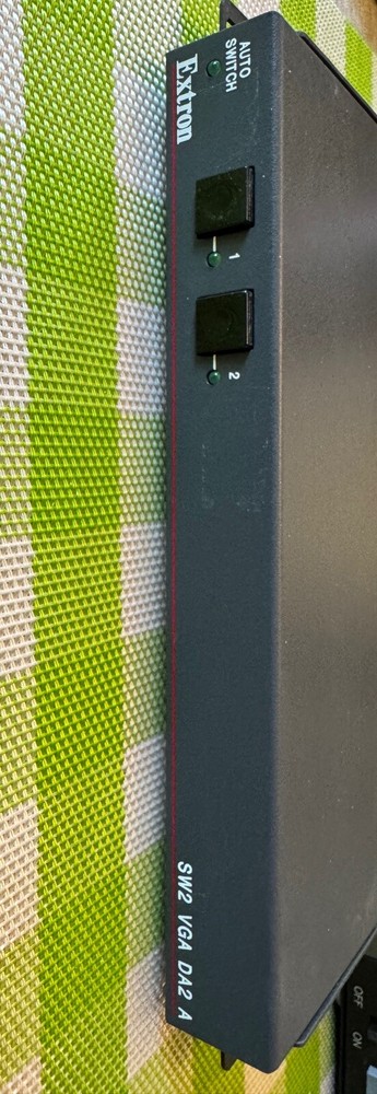 Extron SW2 VGA DA2 A/AF Switcher Auto Switch