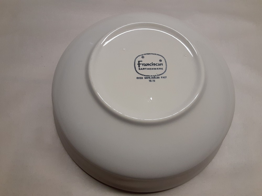 Fransiscan Earthenware serving bowl
