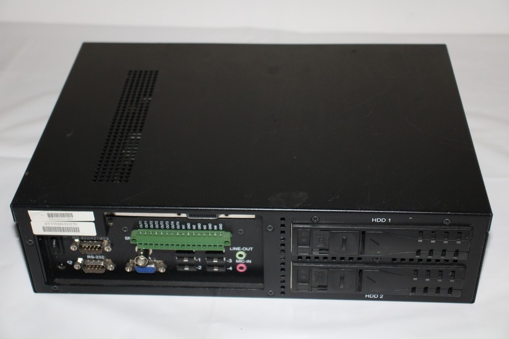 3VR DSM-8808 VIDEO INTELLIGENCE PLATFORM with 500 GB HDD "UNTESTED"