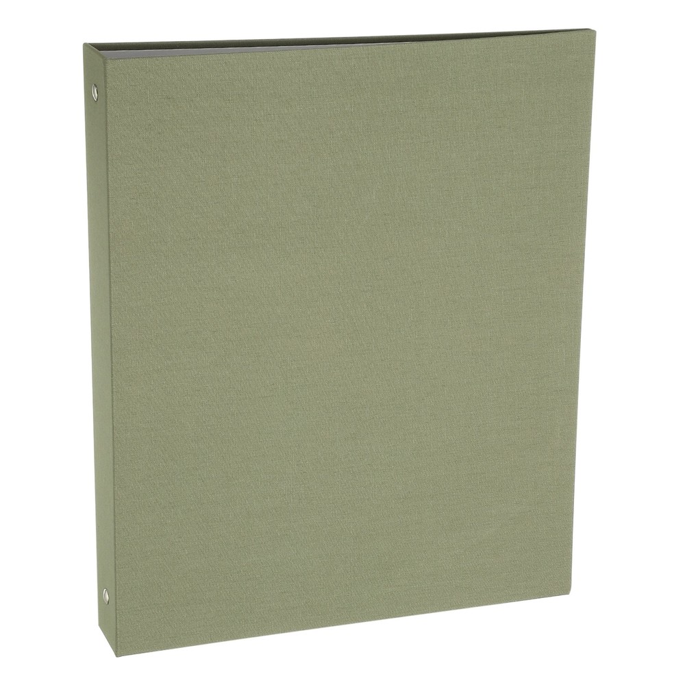 3 Ring Binder, A4 Size Flexible Round Binder, Green