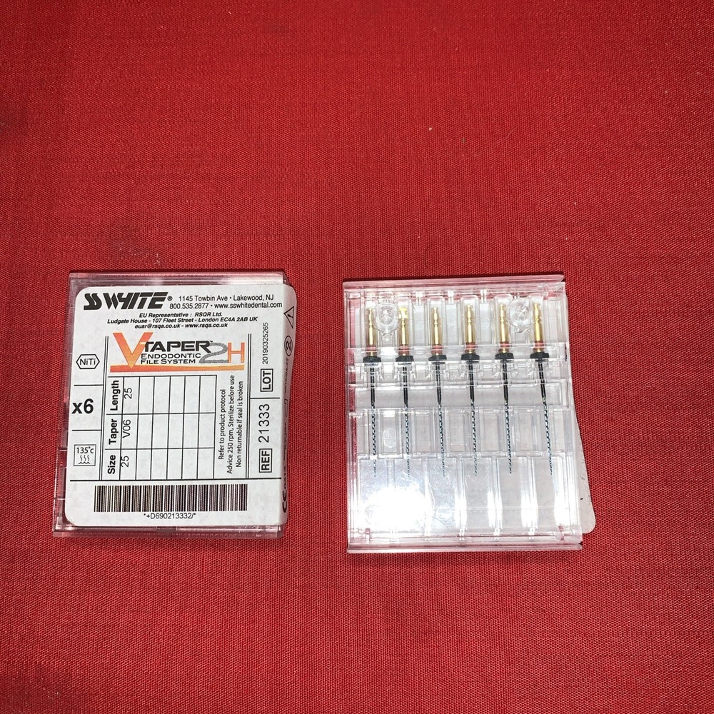 SS White Endo Files - Size 35/V06/Length 25