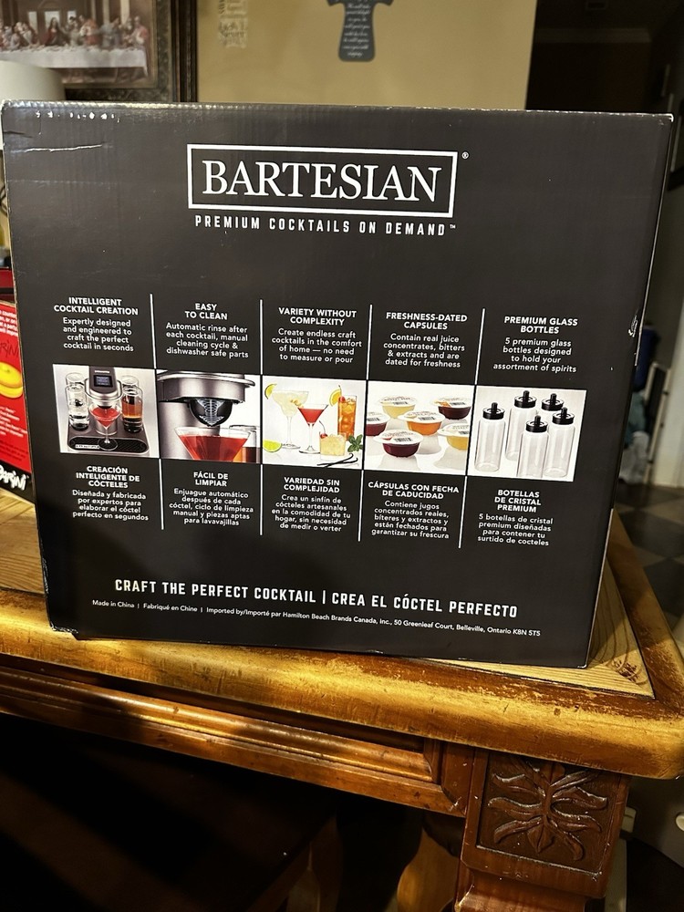 Bartesian Premium Cocktails On Demand Cocktail Maker