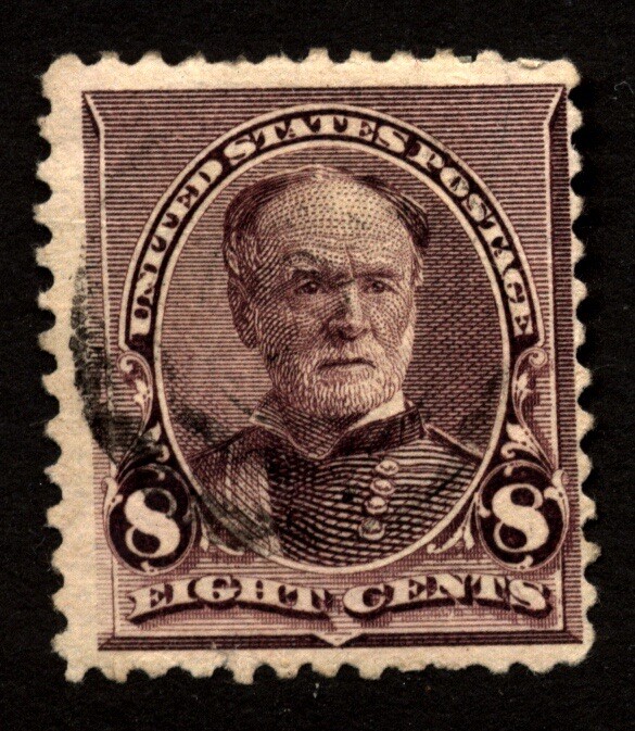 US Scott # 225 Sherman Used VF