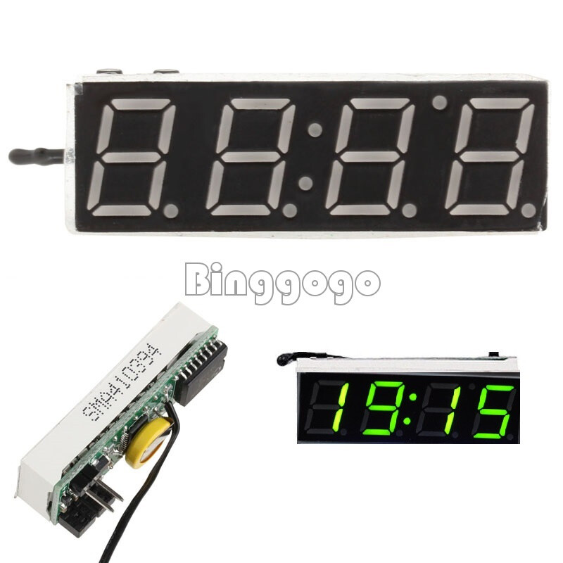 DS3231SN 3-in-1 LED Digital Clock Temperature & Voltage Modules DIY Electronic