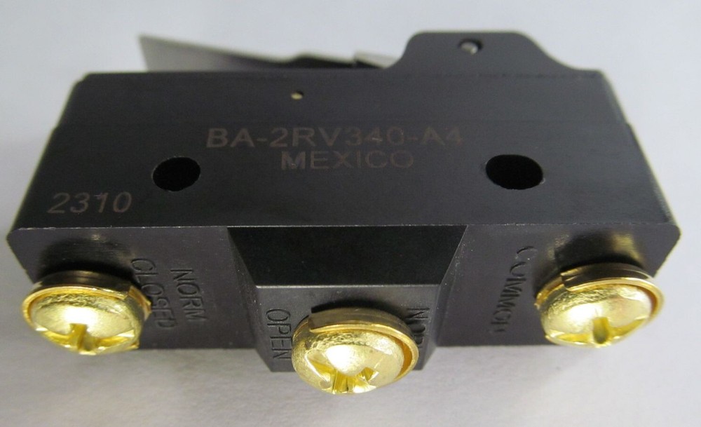 HONEYWELL BA-2RV340-A4 LARGE BASIC SNAP ACTION MICRO SWITCH 20A 125V/250V/480V