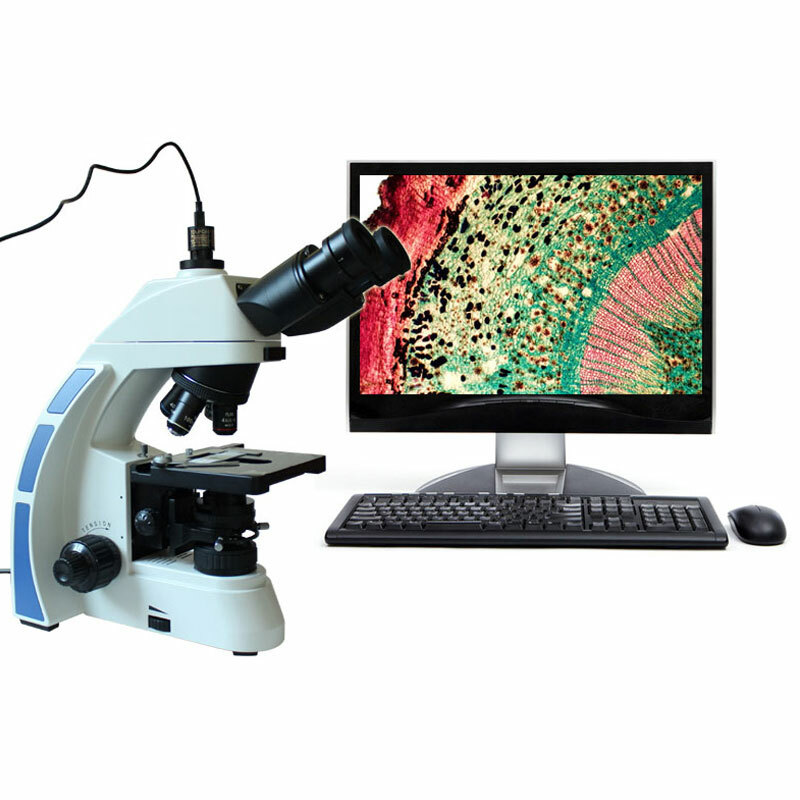 5.0MP USB Video CCD Camera Microscope Industrial Electronic Eyepiece w/Adapter