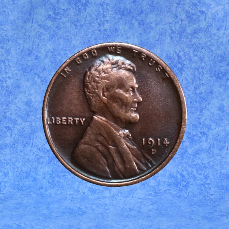 1914-D  LINCOLN Wheat Cent/Penny READ Description