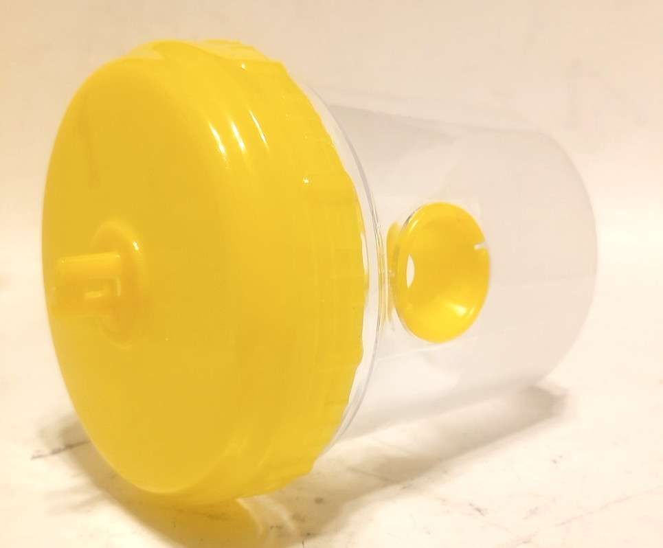 4 Wasp Trap Catchers Hanging Traps Wasps Hornets Flies-Non Toxic-Reusable-Yellow