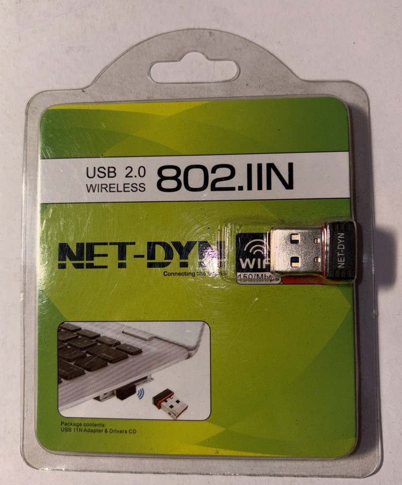 NET-DYN USB 2.0 Wireless 802.11N Adapter