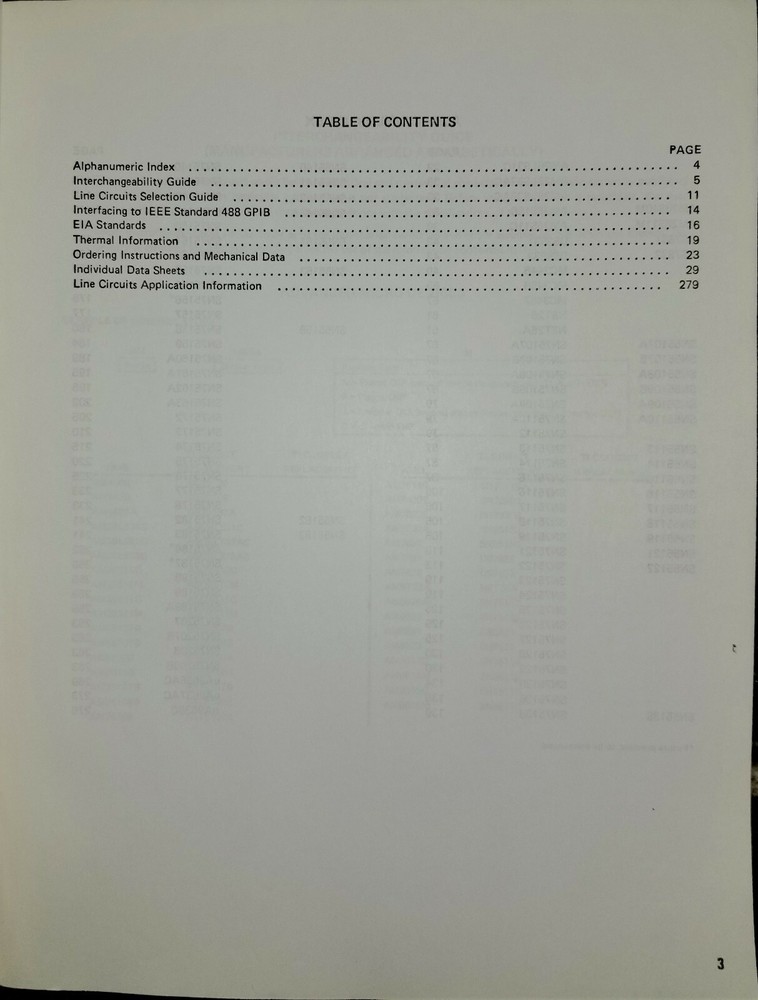 USED 1981 Texas Instruments Line Driver & Receiver Data Book