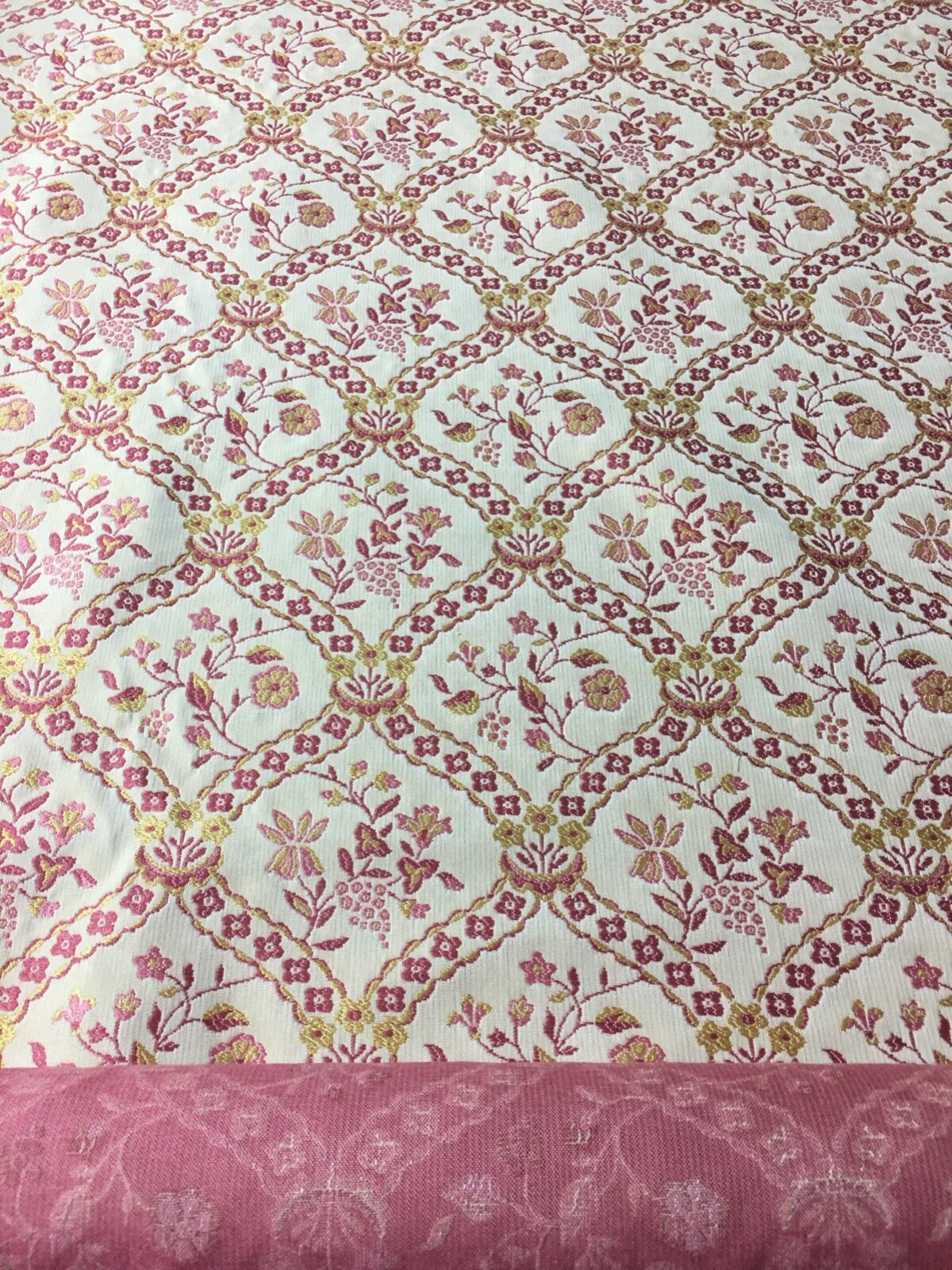 zz Brunschwig and Fils Victorian Floral tapestry upholstery fabric 4 ys x 54"