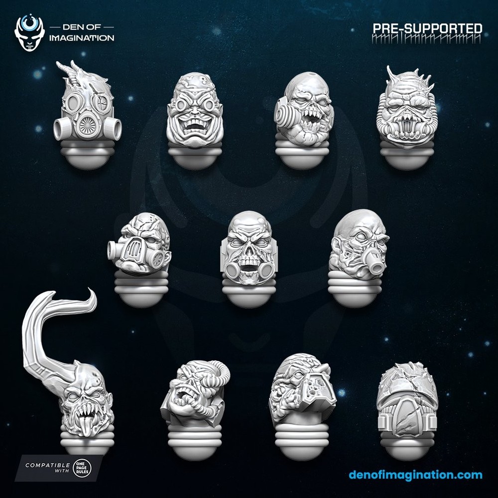 PLAGUE BLESSED SONS HEAD SET