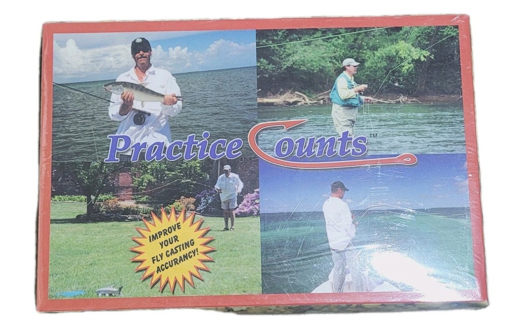 Practice Counts! Improve Your Fly Casting Accuracy, Instructions, Flies, Targets