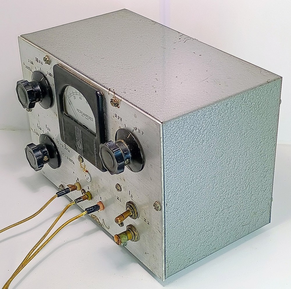 Vintage Tester Test Meter Transmitter Output Analyzer Tube Transistor