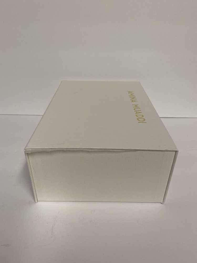 Amina Muaddi Empty Shoe Gift Storage Box