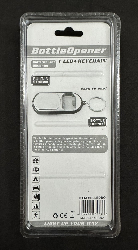 LED Keychain Bottle Opener