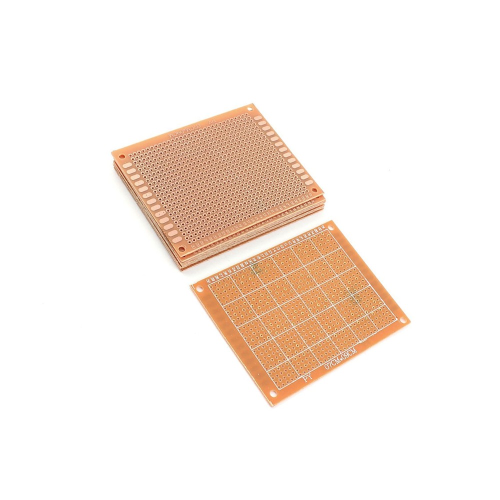 2Pcs 7 x 9 cm DIY Prototype Paper PCB fr4 Universal Board prototyping pcb kit
