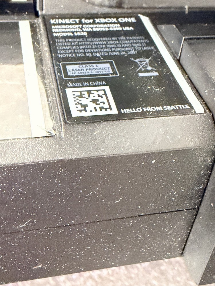 Microsoft Xbox One Kinect Sensor - Black - Pre Owned