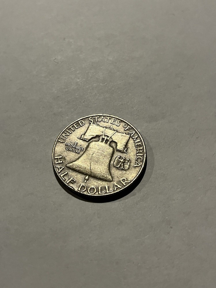 1953 D FRANKLIN SILVER HALF DOLLAR