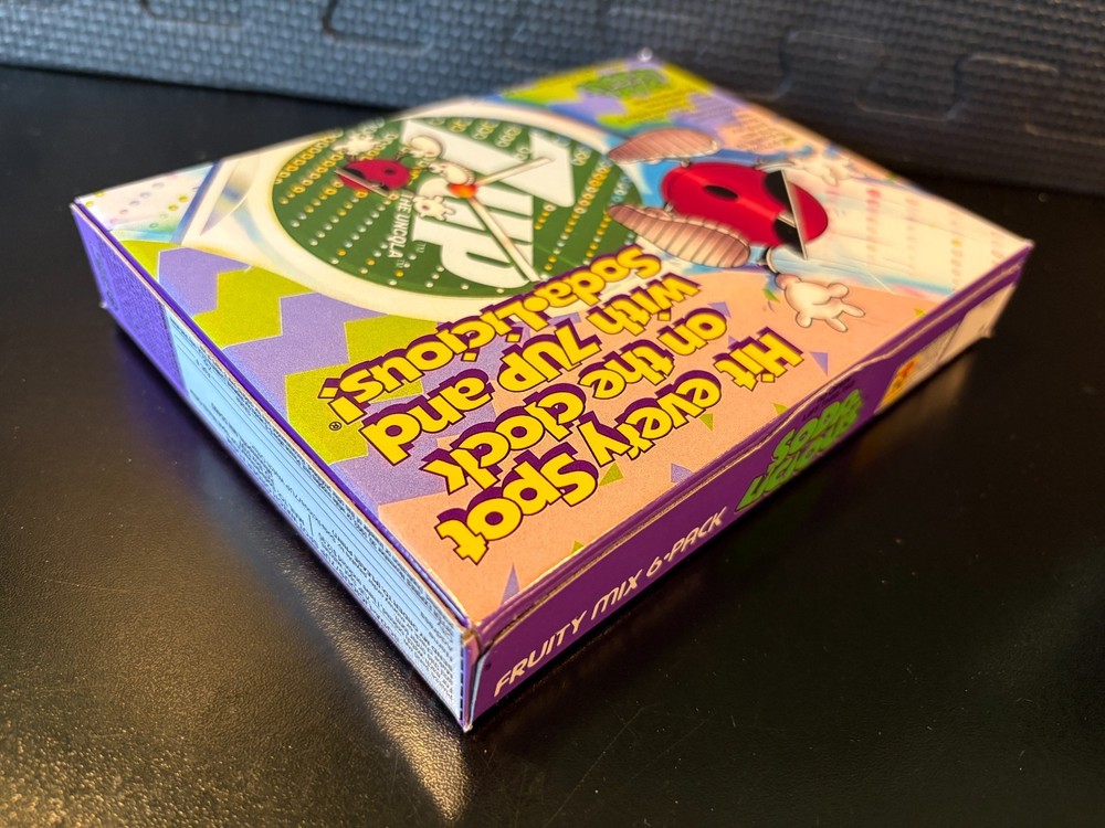 Soda Licious fruit snacks - Empty custom design display box