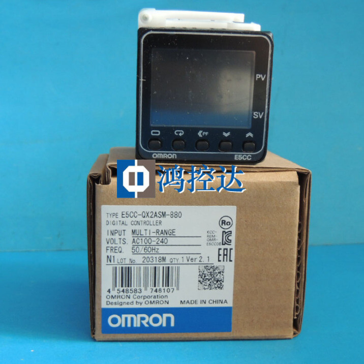 Original Digital Omron Temperature Controller E5CC-QX2ASM-880 In Box -New #OM