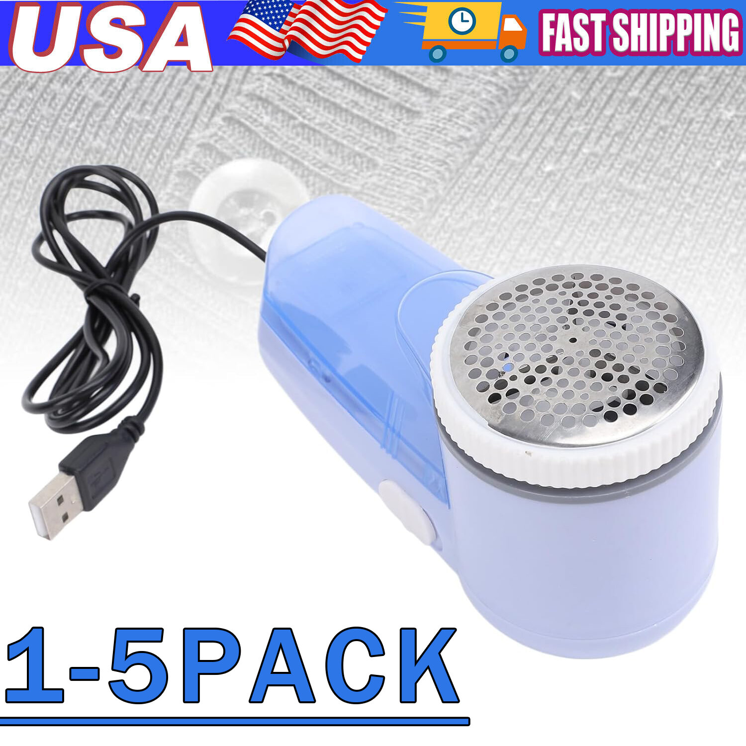 Electric Clothes Lint Pill Fluff Remover Fabrics Sweater Fuzz Shaver Household