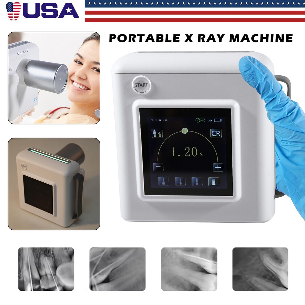 Dental X Mobile Unit System Ray Digital Machine High Frequency No Shield/Sensor