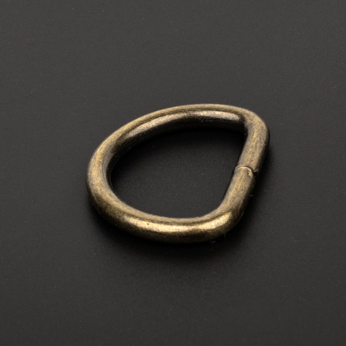 Country Brook Design® 1 Inch Antique Brass Heavy Welded D-Rings 10 Pack