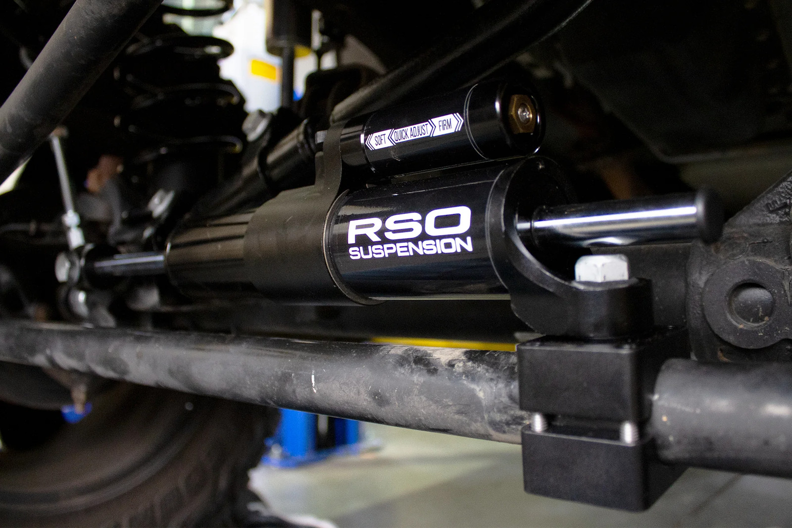 RSO Steering Stabilizer High Performance Adjustable fits 07-18 Wrangler JK/JKU