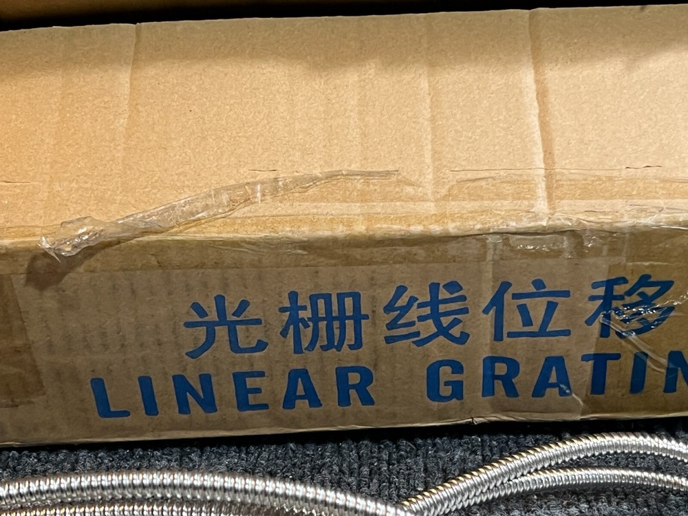 Box of 2 Linear Grating Scale / Silver / Bracket / Wiring Connector