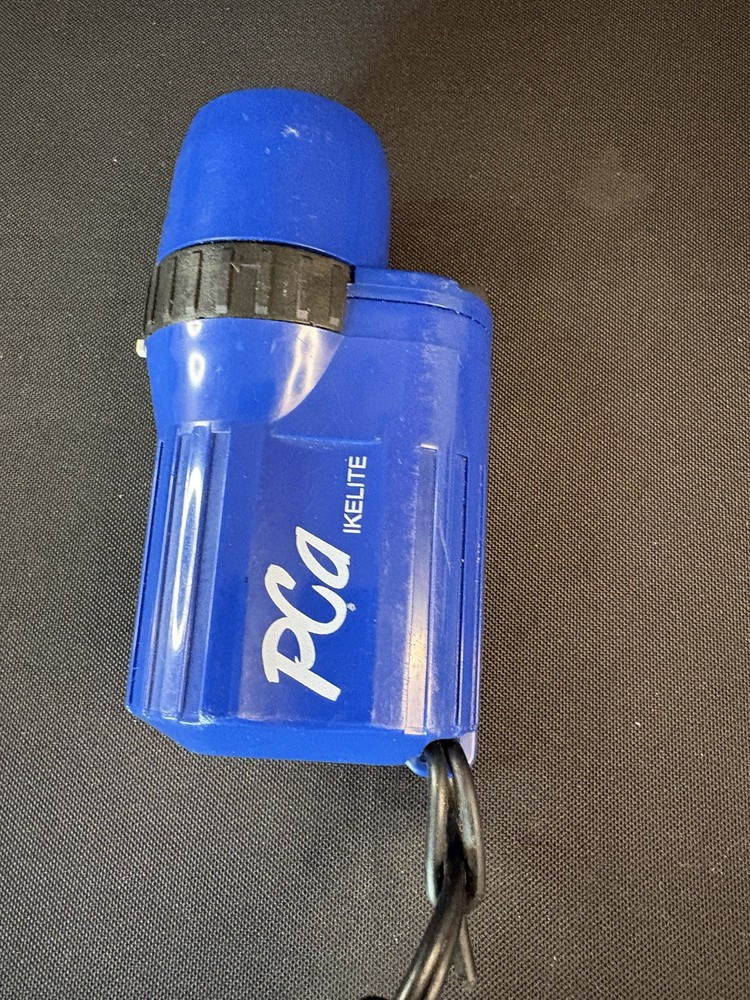 Ikelite PCa Dive Light Scuba Underwater Flashlight w/ Clip Blue