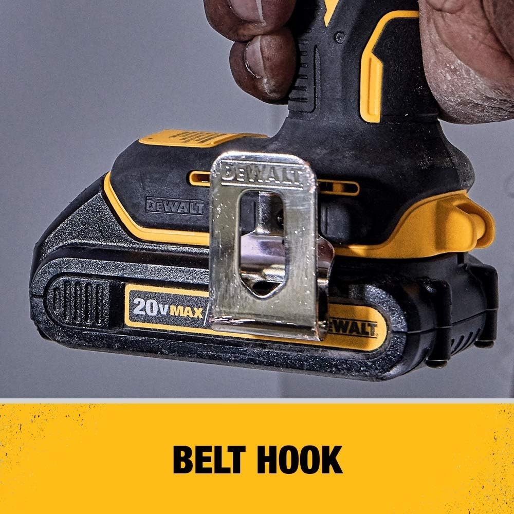 DEWALT ATOMIC 20V Impact Driver 1/4" Cordless Compact Tool Only DCF809B