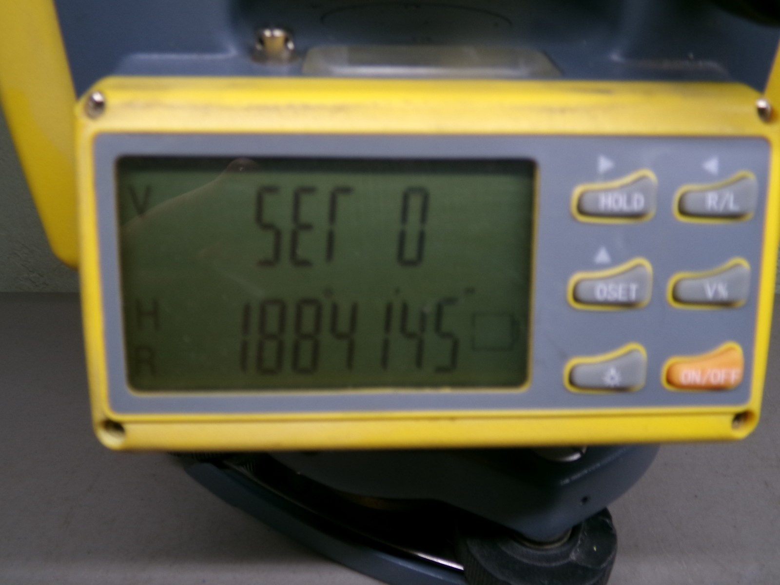 SPECTRA PRECISION DET-2 THEODOLITE WITH CASE