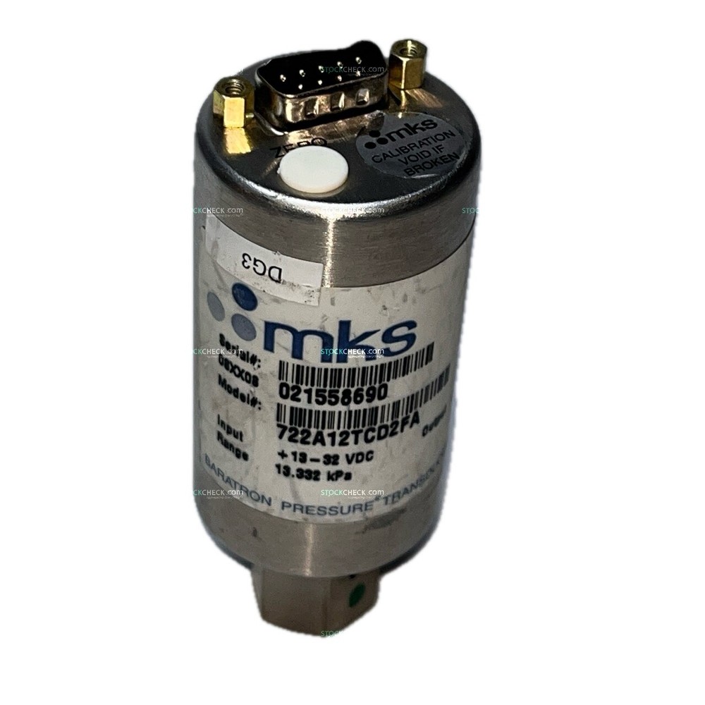 MKS Instruments 722A12TCD2FA Baratron Pressure Transducer