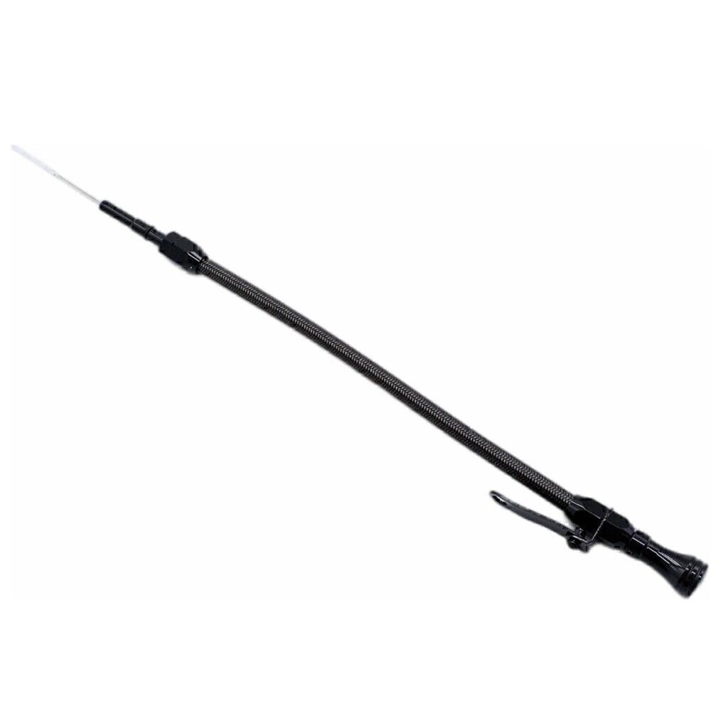 Black Stainless Flexible Oil Dipstick for LS LSX LS1 LS2 LS6 4.8 5.7 6.0 6.2L