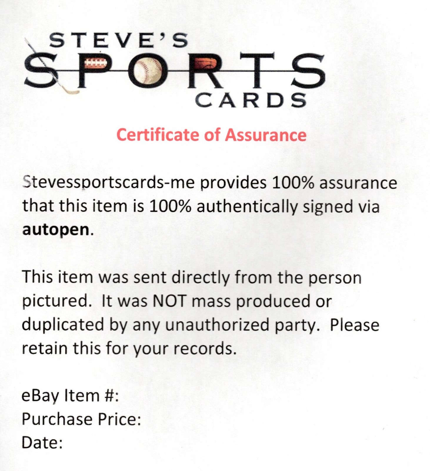 President George W. Bush Autopen Signed 8x10 Photograph w/ Top Loader & COA