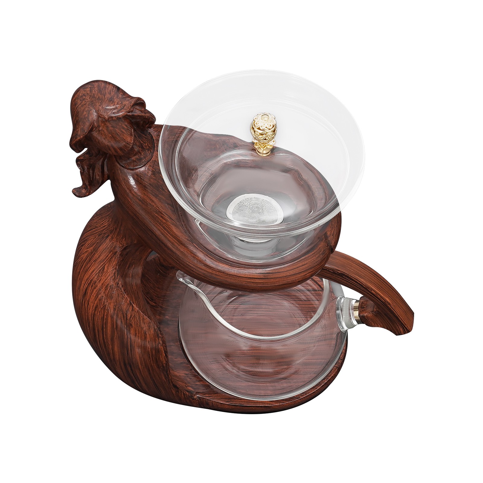 NEW Teapot Set, Semi Automatic Tea Set, Tea Set with 6 Small Cups